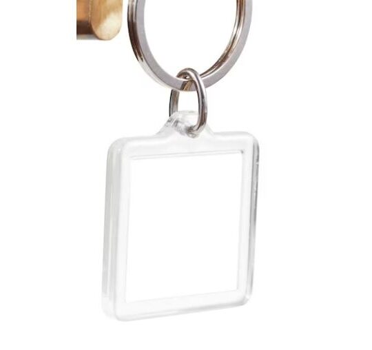 Clear Bag Tags and Key Holders